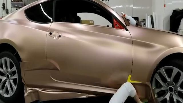 Rose Gold Vinyl | Beautiful Car Color смотреть онлайн