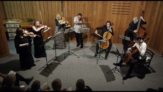 TCHAIKOWSKI "Souvenir de Florence" as SEPTET (with double bass) смотреть онлайн