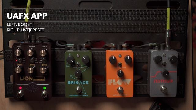 UAFX Pedals LION, Flow, Brigade & LA-2A First Look! смотреть онлайн