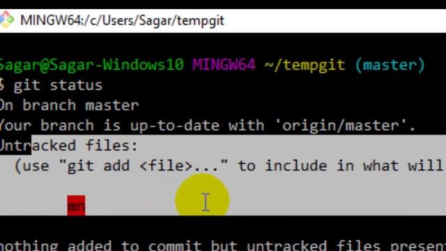 How to view untracked files in git смотреть онлайн