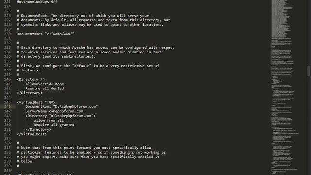 CakePHP 2.5.4 Basics Tutorial for Beginners - Blog Application - 03 - Assign a domain name смотреть онлайн