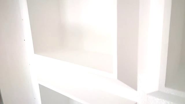 Встроенный стеллаж из гипсокартона, (рабочие моменты) подробности в описании смотреть онлайн