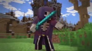 Minecraft   Анимация  голодные игры