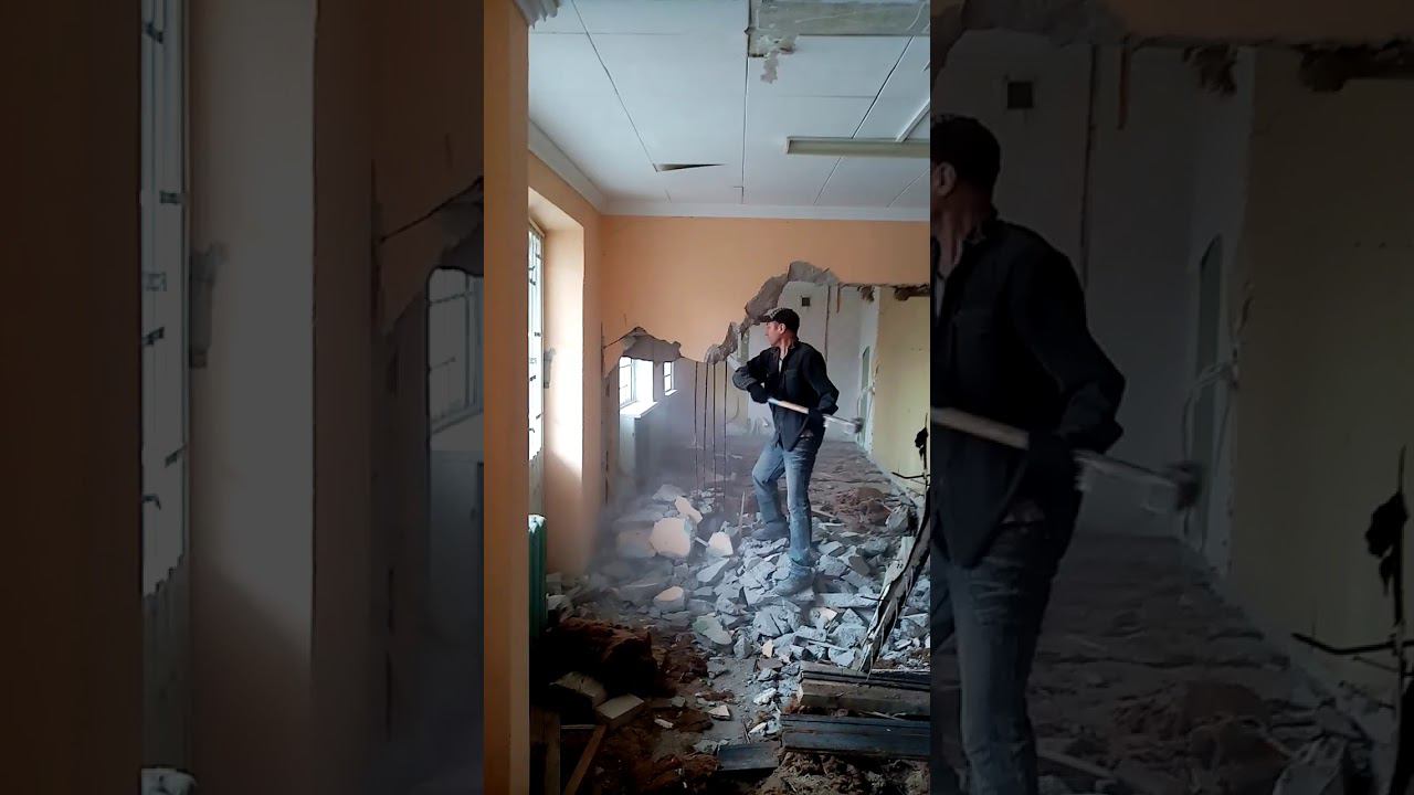 Мастер-Демонтаж Гомель, в действии.