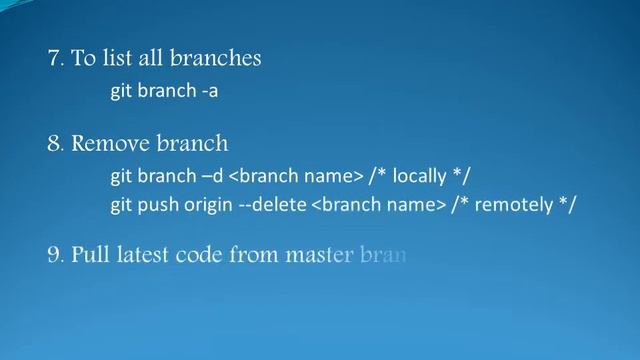 git all commands 2018 in one minute | commit | pull | merge смотреть онлайн