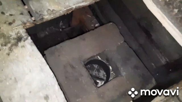 Печь для бани из металлолома. Дымоход средняя часть и термостойкий экран. смотреть онлайн