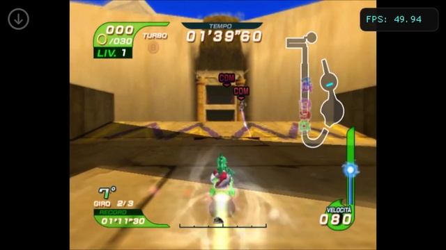 Sonic riders - Gameplay test (Dolphin emulator) [iOS] смотреть онлайн