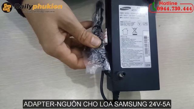 ADAPTER-NGUỒN LOA SAMSUNG 24V 5A | ADAPTER SAMSUNG 24V 5A смотреть онлайн