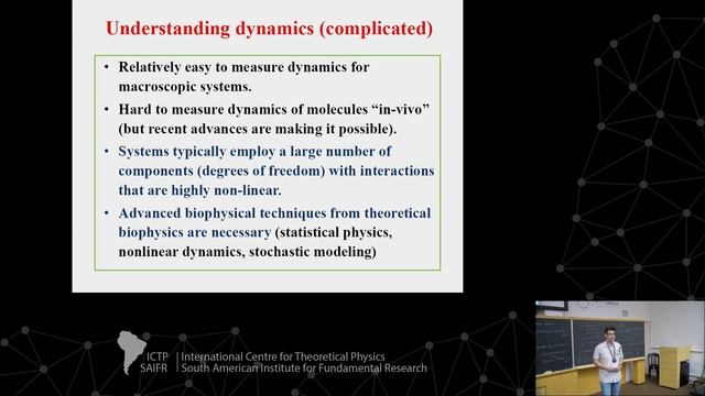 A biophysical approach to modeling biological systems and bioinformatics - 1 of 3 смотреть онлайн