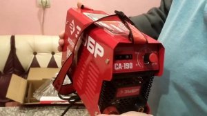 Обзор сварочного аппарата ЗУБР 190 А