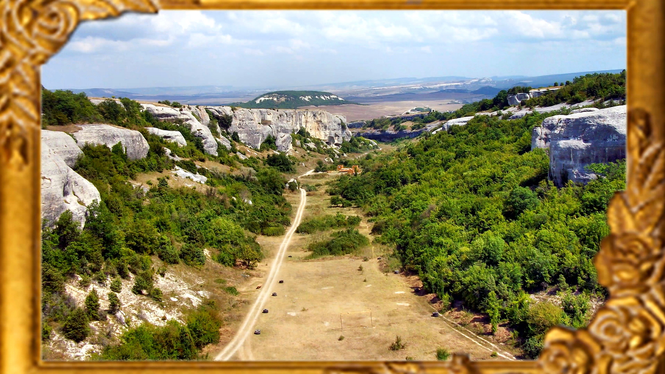 №11. Летний Вело-Крым-2011,  ЧЕРКЕЗ-КЕРМЕН.