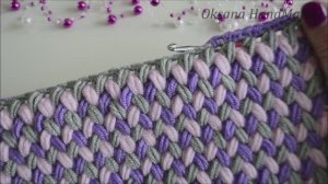 УЗОР ПЛЕТЕНКА КРЮЧКОМ ЭТОТ ОЧЕНЬ ПРОСТО