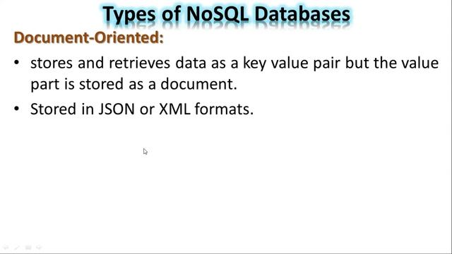 Types of NoSQL Databases смотреть онлайн