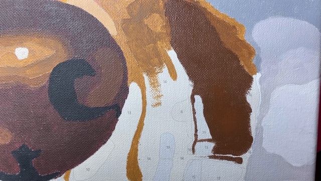 Картина по номерам «Собака» 16/28. Paint by number "Dog" 16/28. смотреть онлайн