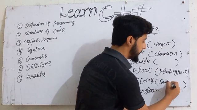 Learn c++ tutorial for beginners / Syntax DataType Variables in c++ смотреть онлайн