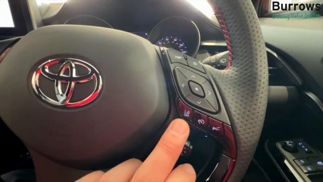 Toyota C-HR - How to use the steering wheel buttons and Cruise Control смотреть онлайн