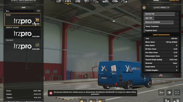ets 2 Euro truck similatör 2 ford transit modifye ediyoruz yurtiçi kargo смотреть онлайн