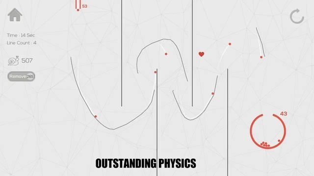 Draw Brain Lines Physics Puzzle смотреть онлайн