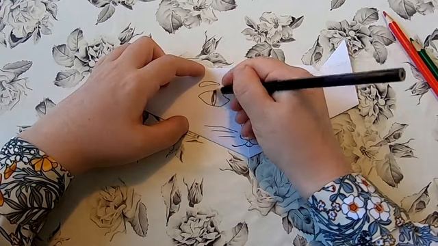 Оригами кошка из бумаги | Origami cat EASY смотреть онлайн