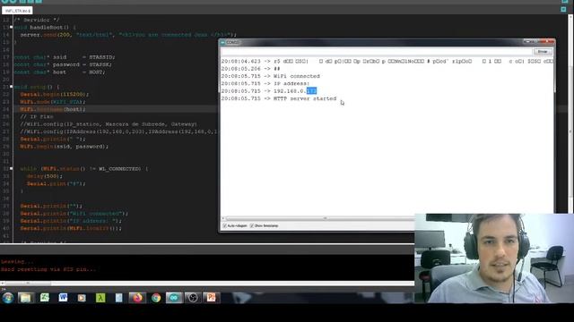 LabTel IoT HandsOn 03 - Wifi modo STA смотреть онлайн