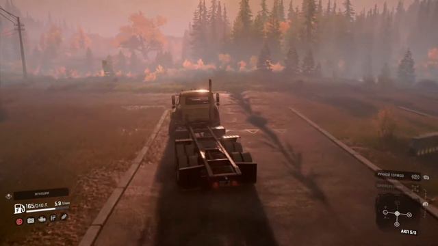 ( Xbox Series X) SnowRunner- штат Мичиган #1 обычный режим смотреть онлайн