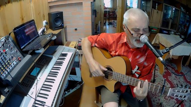 Несет меня течение(Ю.Антонов)кавер.гитара смотреть онлайн