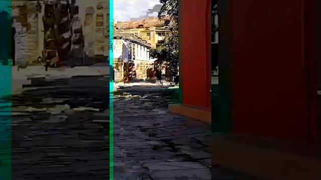 Свята гора Афон. Дзвін перед вечірньою молитвою в Великій Лаврі на Афоні. смотреть онлайн