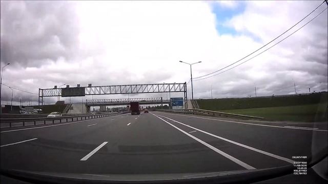 Поездка по магистралям Пролетарского и Заволжского районов Твери смотреть онлайн