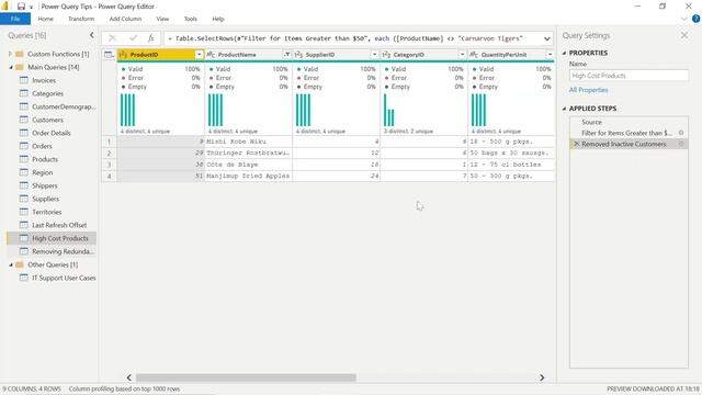 Six Simple Tips to Improve Your Power Query Efficiency within Power BI & Excel смотреть онлайн