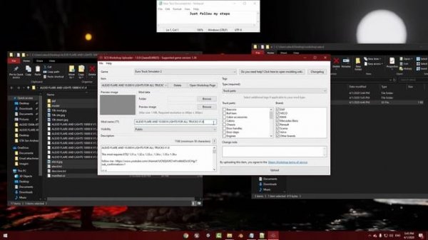 SCS Workshop Uploader - How To Upload Mods ( ETS2 & ATS )