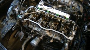 Замена прокладки ГБЦ 4A-FE