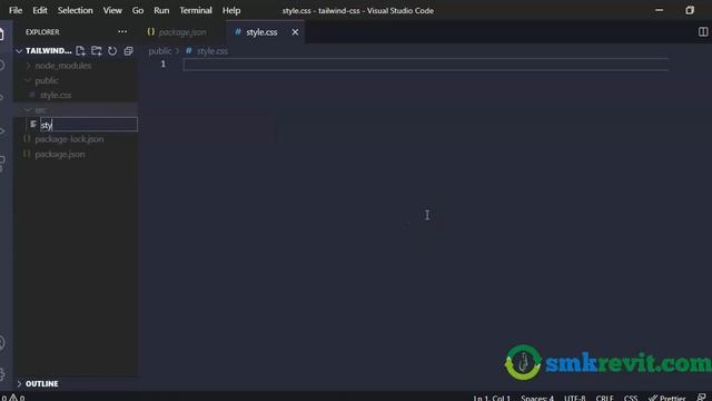 2 pemrograman Web Project Landing Page Setup Tailwind CSS смотреть онлайн