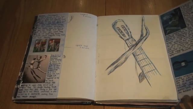 A* GCSE Unit 1 Art book (FULL MARKS) смотреть онлайн