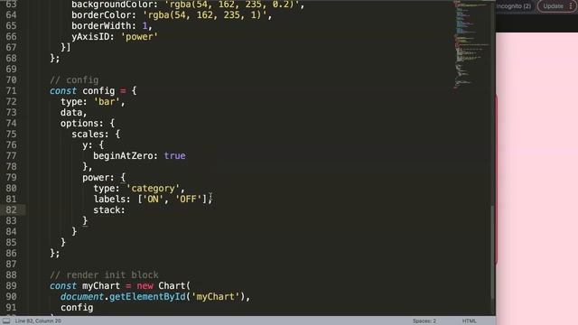 How to do scale stacking in Chart JS смотреть онлайн