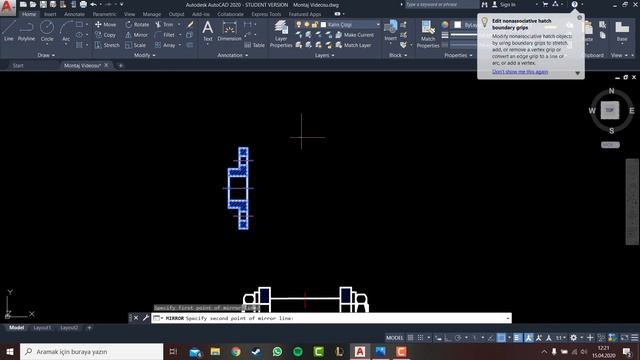 Autocad 2020 - Ders 21 - Montaj Nasıl Yapılır? Montaj Örneği смотреть онлайн