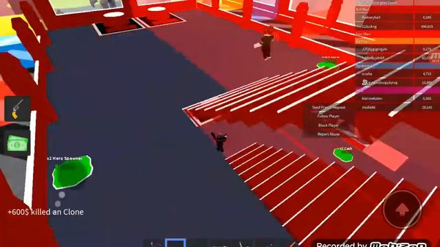 Проходим 2 Player Super Hero Tycoon за человека Муравья в роблоксе