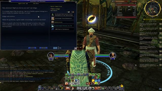 LOTRO (Лотро) | Brawler 140 Lvl. Немного дейликов и отправляюсь в Bail Avarc.