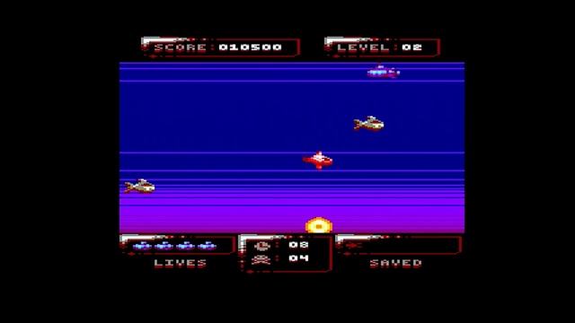 Amstrad CPC 6128 Games - Sub Hunter