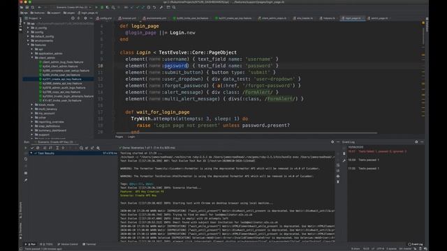 Working with the BDD, Cucumber and the Page Object Model - Lower Layer - Classes, Methods, Elements смотреть онлайн