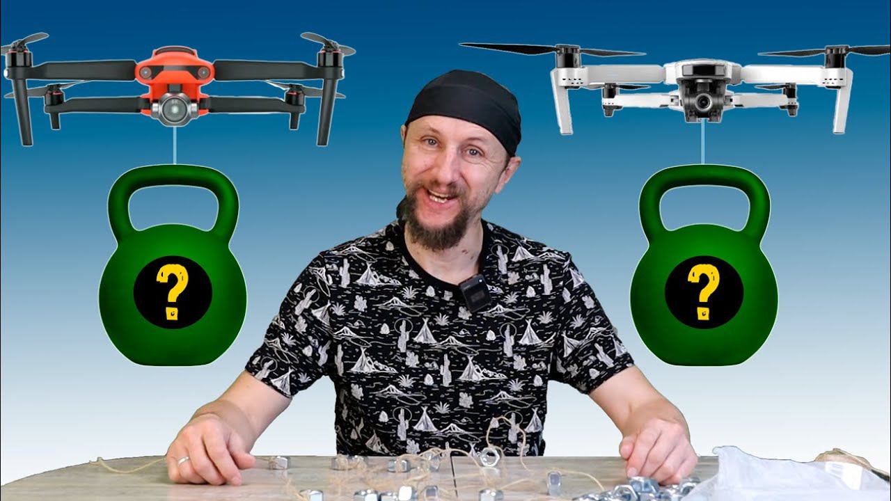 Тест грузоподъемности Autel Evo 2 Pro Vs Hubsan Zino 2+ | Autel Evo II Payload Release