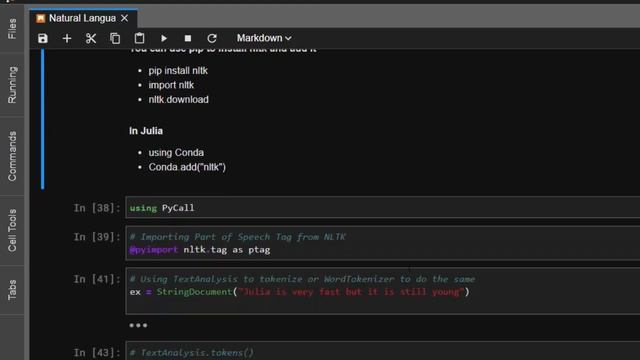 Natural Language Processing With Julia - Part of Speech Tagging смотреть онлайн