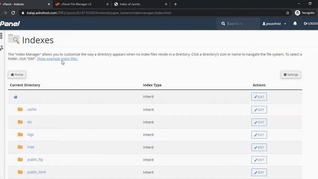 How to Disable Directory Listing of the website in cPanel смотреть онлайн