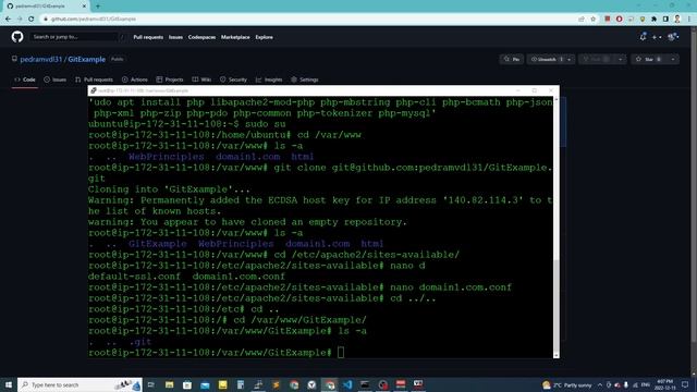 Deploy code to server using git. With example. смотреть онлайн