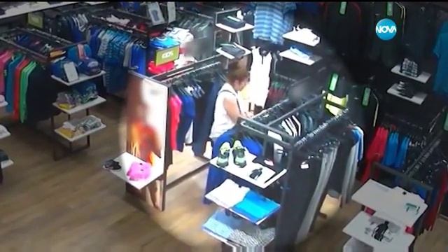 05.08.16 София. Кража в магазине с помощью глушилок смотреть онлайн