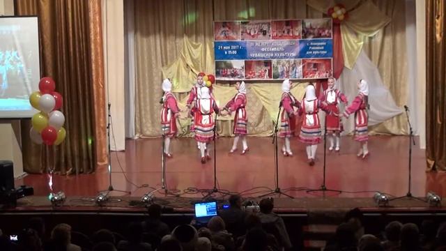 IV фестиваль чувашской культуры, 21.05.2017г., с. Неверкино Хореографическая группа "Обертас" смотреть онлайн