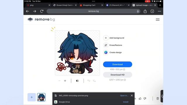 how to make stickers without background in discord using iPad | mobile | 2023 смотреть онлайн