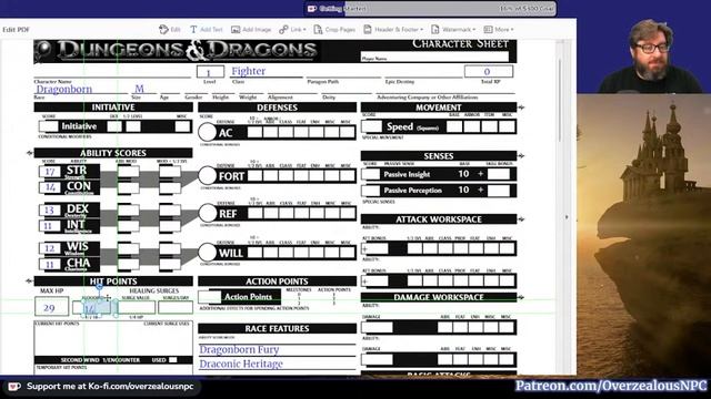 Creating a D&D 4e Character | Session 0 Replay смотреть онлайн