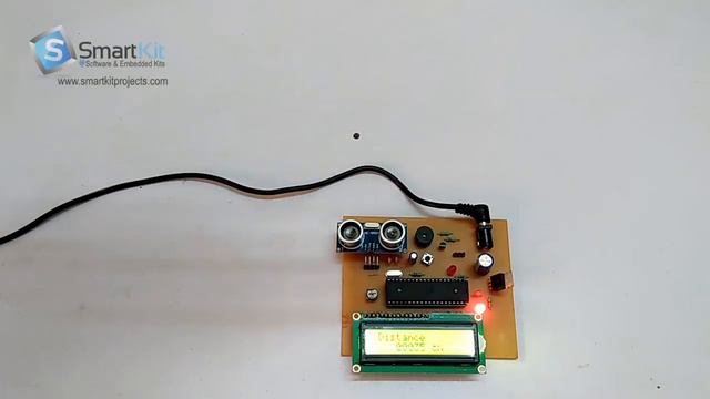 Ultrasonic Distance Measurement using 8051 Based Microcontroller смотреть онлайн