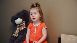 Ребенок рассказывает стих  Есенина - Белая береза