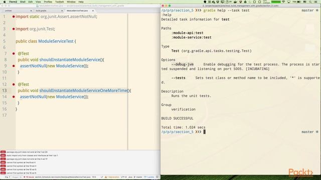 Practical Build Management with Gradle : Running Tests with Zero Effort | packtpub.com смотреть онлайн